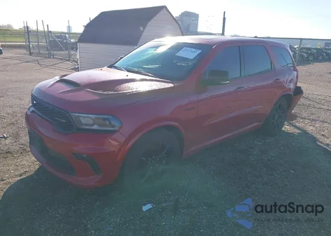 2022 Dodge Durango R/T Plus Awd из США, поврежденный, VIN 1C4SDJCT2NC101314